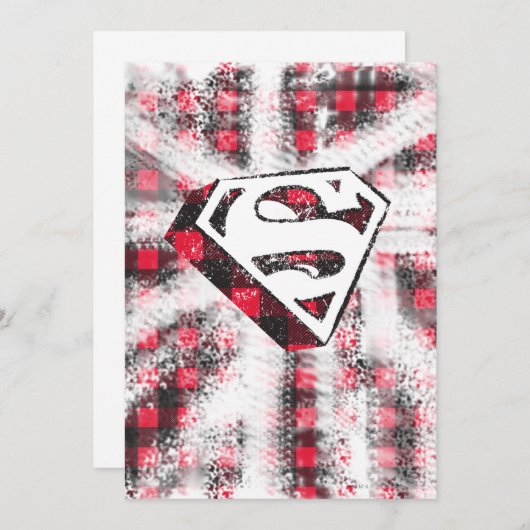 S-Shield Over Plaid (Front/Back)