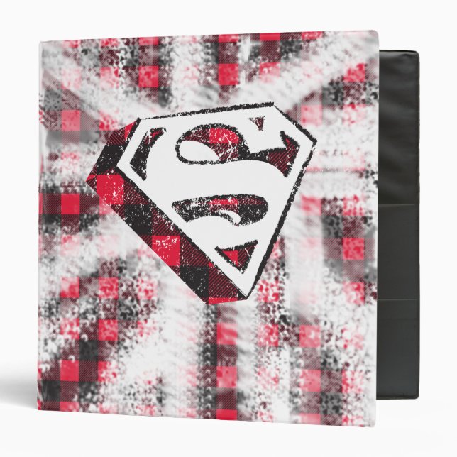 S-Shield Over Plaid Binder (Front/Inside)