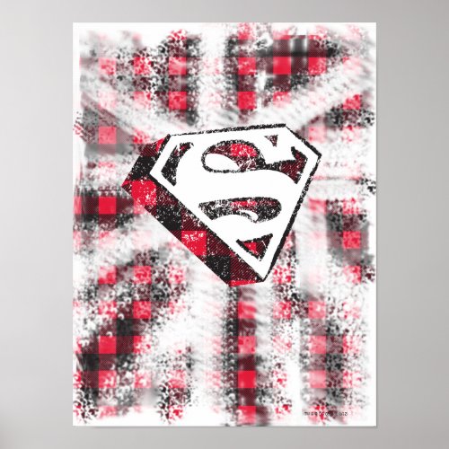 S_Shield Over Plaid Poster