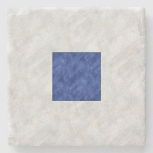 S Sierra Watercolor Nautical Signal Maritime Flag Stone Coaster