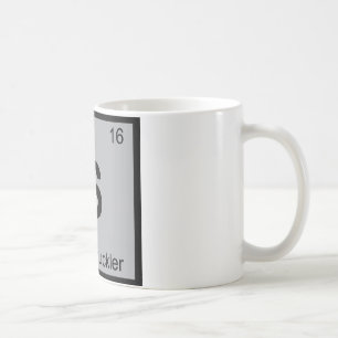 S - Swashbuckler Chemistry Periodic Table Symbol Coffee Mug