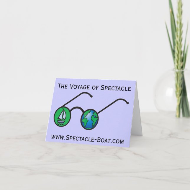 S/V Spectacle Notecard (Front)