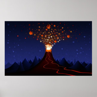 s_volcano-2560x1600 poster