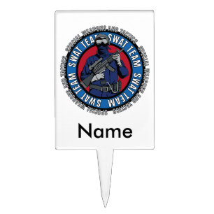 S.W.A.T. Team Cake Topper