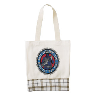 S.W.A.T. Team Zazzle HEART Tote Bag