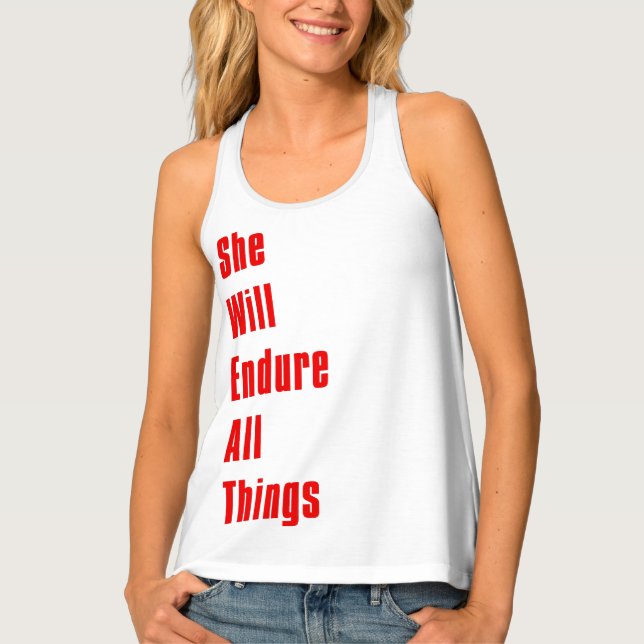 S.W.E.A.T. acronym Tank Top (Front)