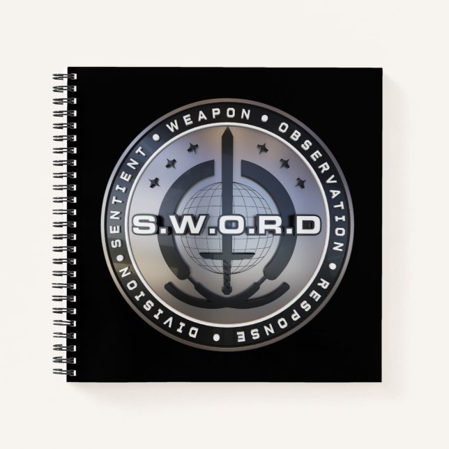 S.W.O.R.D. Emblem Notebook (Front)