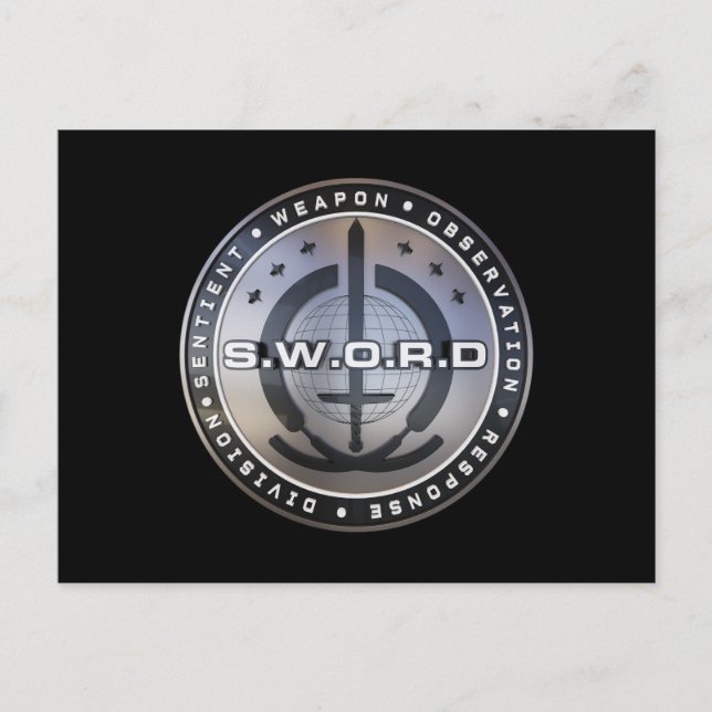 S.W.O.R.D. Emblem Postcard (Front)