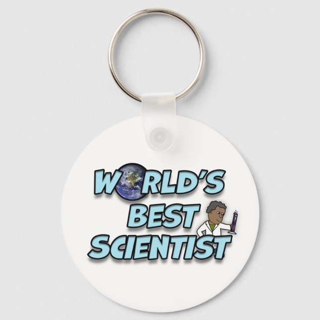 's Werelds beste Wetenschapper Keychain (Front)