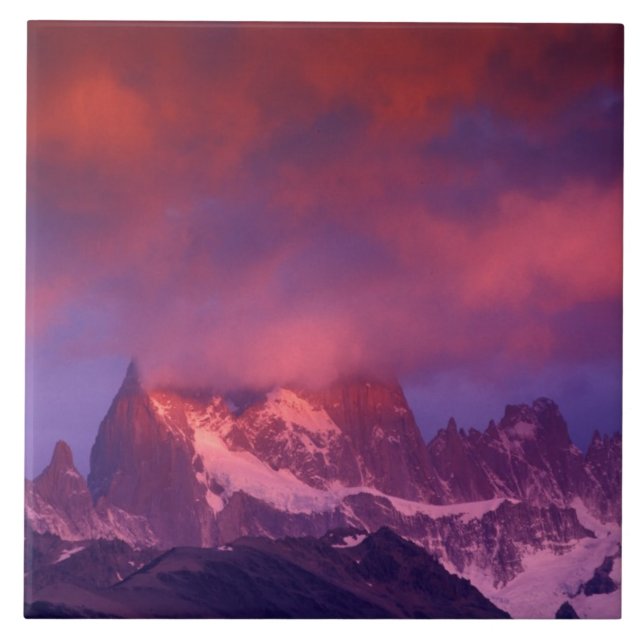 SA, Argentina, Los Glaciares National Park, Tile (Front)