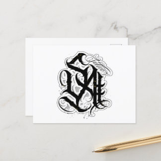 SA Chicano Letter Postcard