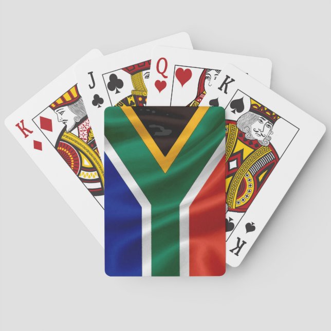 SA Flag   Poker Cards (Back)