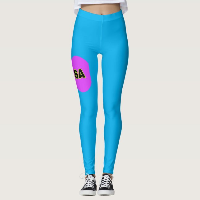 SA product tops quality fashion women's leggings  (Front)