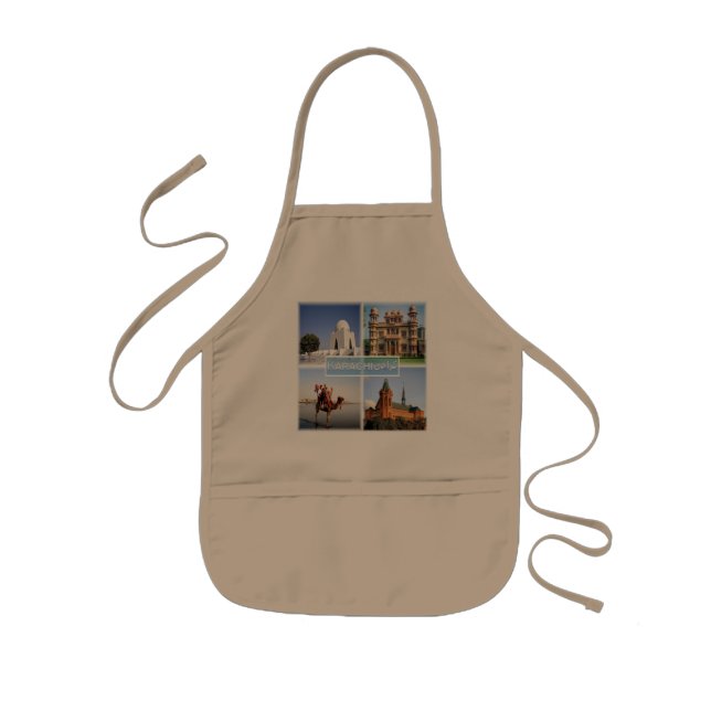 SA Saudi Arabia - Mosque of the Prophet in Medina Kids' Apron (Front)