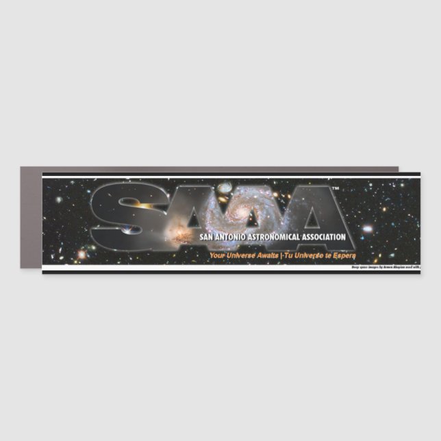 SAAA logo bumpersticker Car Magnet (Front)