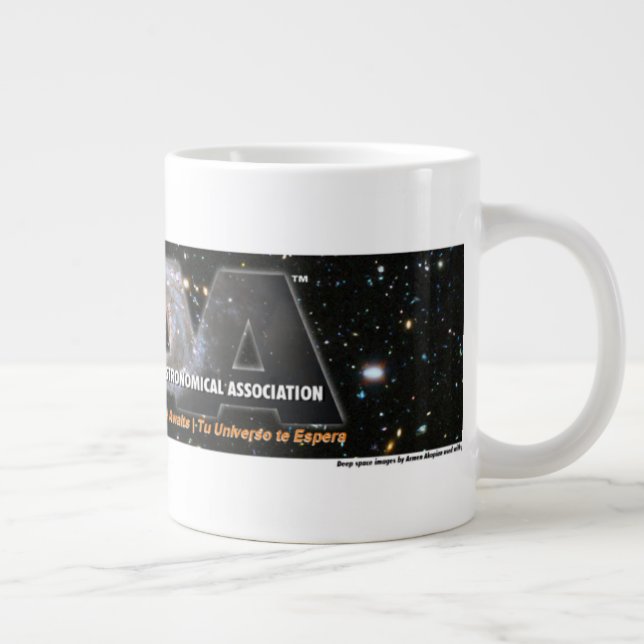 SAAA logo bumpersticker Giant Coffee Mug (Right)