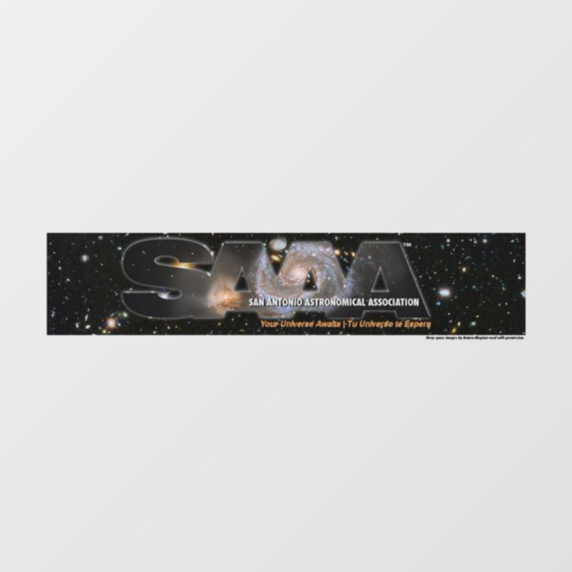 SAAA logo large window cling (Sheet)