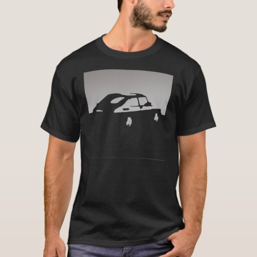 Saab 900 SPGAero _ Silver on dark shirts only