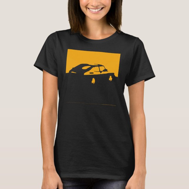 Saab 900 SPG/Aero - Yellow on dark shirt (Front)