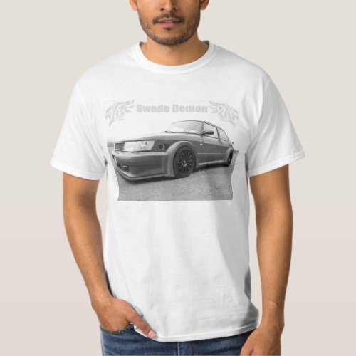 SAAB 900 Swede Demon T_ Shirt