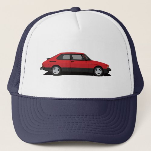 Saab 900 Turbo Aero _ in 8 colours _  Trucker Hat