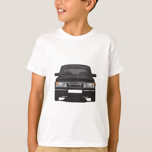 Saab 900 turbo black T_Shirt