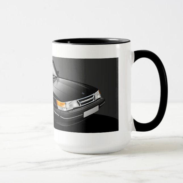 Saab 900 Turbo coupe Mug (Right)