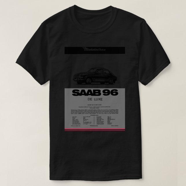 SAAB 96 - OWNER_S HANDBOOK    T-Shirt (Design Front)