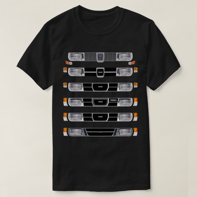 SAAB 99 1968 - 1985   T-Shirt (Design Front)