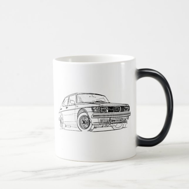 Saab 99 1976 color morph mug  (Right)