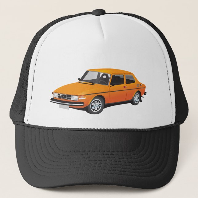 Saab 99 cap - trucker hat (Front)