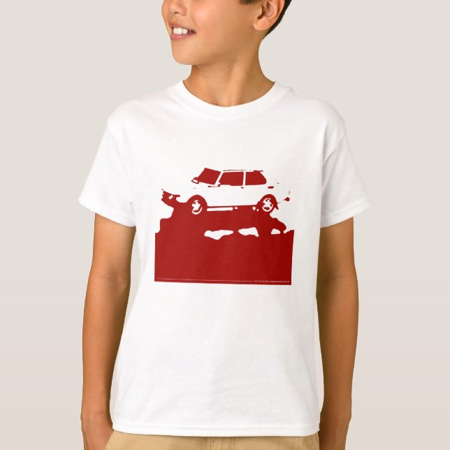 Saab 99 Turbo - Red on light shirts (Front)