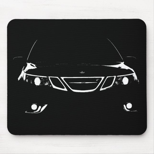 Saab 9-3 Aero Mousepad (Front)
