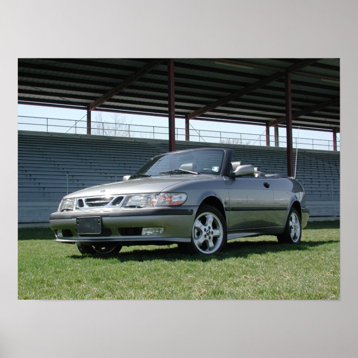 Saab 9 3 Convertible Print