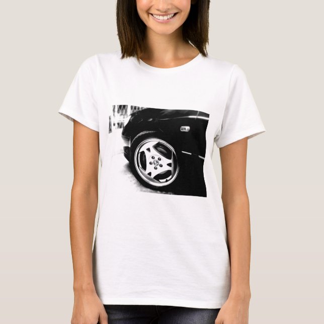 Saab Aero (klingon) wheel T-Shirt (Front)