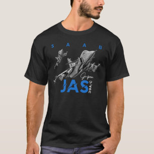 Saab JAS 39 Gripen Swedish Fighterjet T-Shirt