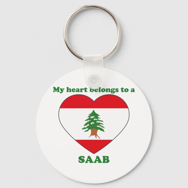 Saab Keychain (Front)