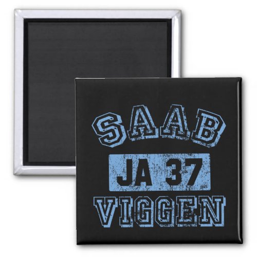 Saab Viggen _ BLUE Magnet