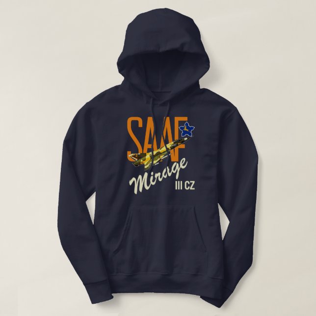 SAAF MIRAGE III CZ HOODIE (Design Front)