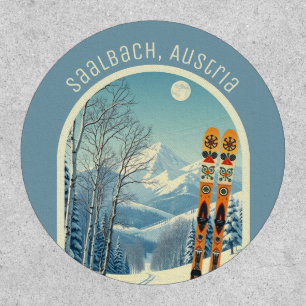 Saalbach Austria ski vacation souvenir  Patch
