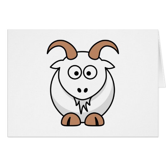 Saanen Goat Cards (Front Horizontal)