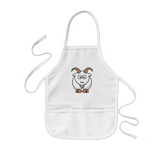 Saanen Goat Kids' Apron | Zazzle