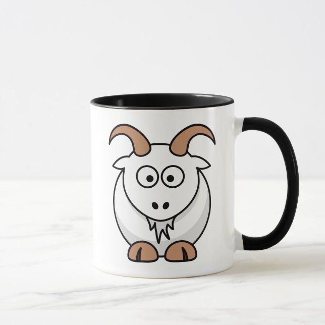 Saanen Goat Mug (Right)