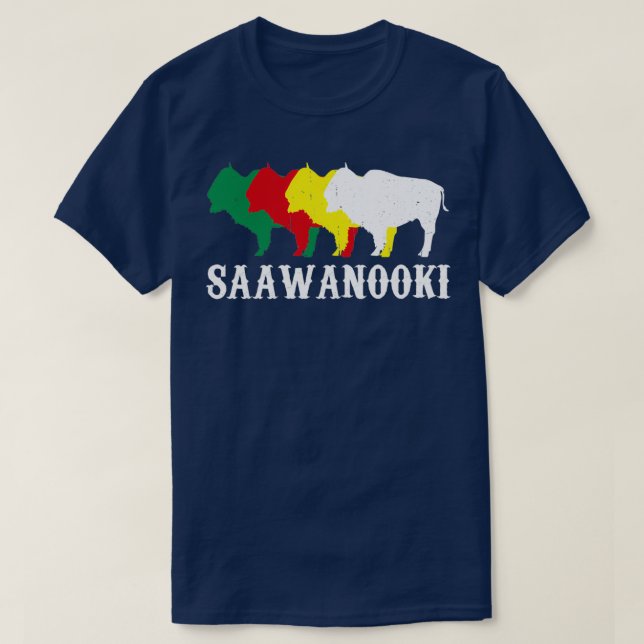 Saawanooki Shawnee Native American Indians  T-Shirt (Design Front)