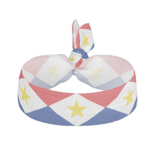 Saba Flag Elastic Hair Tie