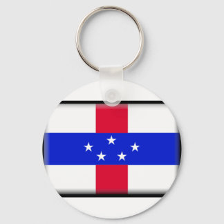 Saba Flag Keychain
