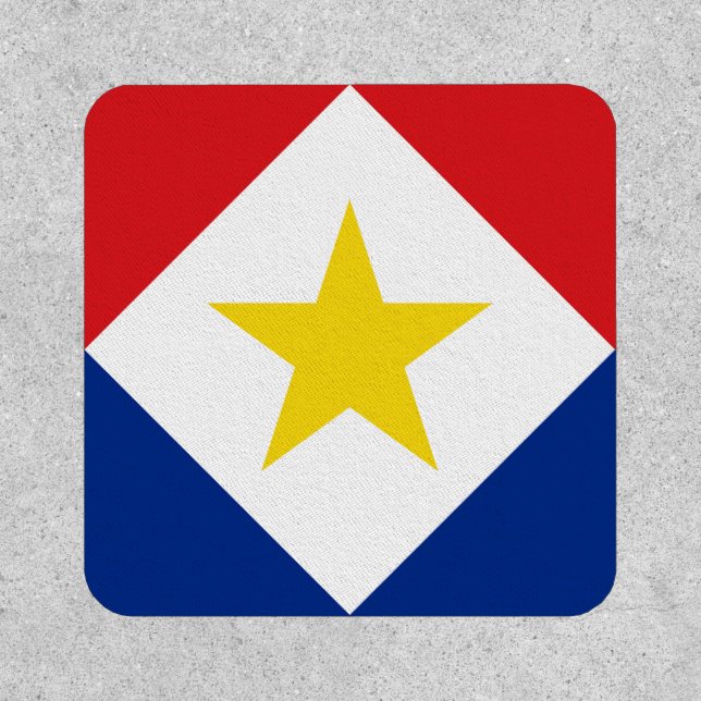 Saba Flag Patch (Front)