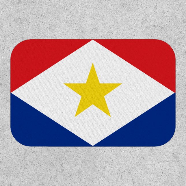 Saba Flag Patch (Front)