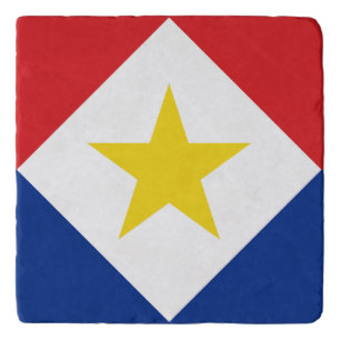 Saba Flag Trivet