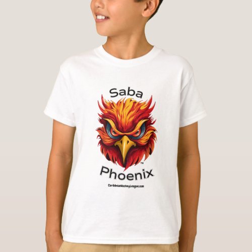 Saba Phoenix Firebirds CaribbeanHockeyLeaguecom T_Shirt